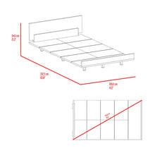 Cama Sencilla Wesley, Fresno Europeo, Incluye Tendido de Tablones