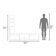 Centro de Entretenimiento Canarias, Positano y Wengue, Con capacidad para tv hasta de 65" ZF