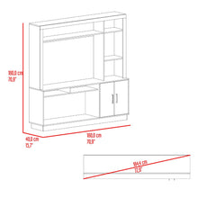 Mesa Para Tv Romeo, Cartagena, con Espacio Para Televisor de Hasta 55 Pulgadas