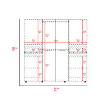 Closet Grande Imperial 200x200 Fresno Europeo Y Wengue