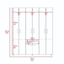 Combo Mayer, Fresno Europeo y Blanco, incluye Closet y Organizador