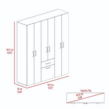 Combo Mayer, Fresno Europeo y Blanco, incluye Closet y Organizador