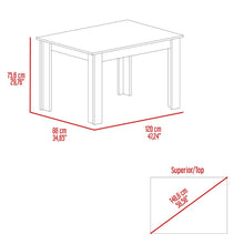 Combo Comedor Klyra, Incluye Comedor y 4 sillas