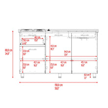 Gabinete Inferior Creta, Blanco Duqueza , Incluye Meson Zocoda Izquierdo ZF