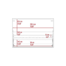 Cama Escritorio Multifuncional Kent, Macadamia y Plata Oscuro, diseñado para ahorrar espacio