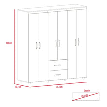 Closet Bariloche Rovere, Blanco