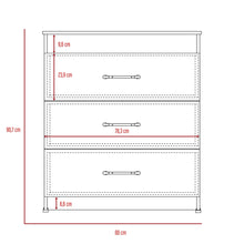 Combo para Habitación Estarlet, Avellana y Wengue, Incluye Mesas de Noche y Organizador