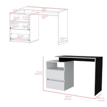 Combo Para Oficina Rostob, Incluye Escritorio - Archivador y Biblioteca