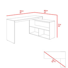 Escritorio Axis Eco, Wengue, con amplio espacio de trabajo