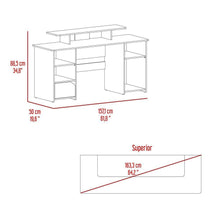 Combo Gamer, Incluye Escritorio bordo Azul y Silla Gamer