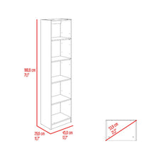 Biblioteca Up, Capri y Agave, con espacio para libros y objetos decorativos
