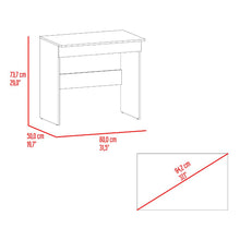 Escritorio Colima, Fresno Europeo y Blanco, con Entrepaños y Cajon