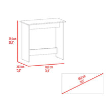 Escritorio Sion, Bardolino, con superficie para objetos decorativos