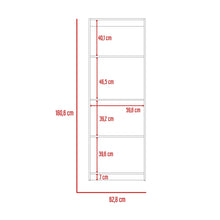 Combo de Bibliotecas Home, Wengue Incluye Tres Bibliotecas sin puertas