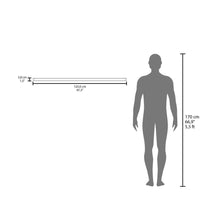 Repisa Flotante Shelf 120, Nogal, con espacio para colocar objetos decorativos X2 unidades ZF