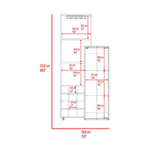 Bar Ozzy, Wengue y Milan, con espacio para organizar licores y vasos
