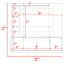 Mesa Para Tv Cuera, Capri y Wengue, Para Televisor Hasta 65" Pulgadas