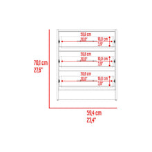 Combo para Habitación Sofi, Fresno Europeo y Blanco, incluye Closet -Organizador y Mesa de Noche