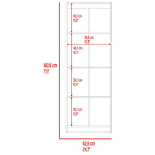 Biblioteca Verlot, Cocoa y Mallado,  con espacio para libros y objetos decorativos