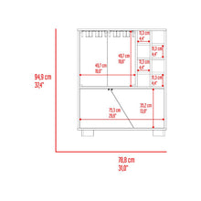 Bar Orus, Fresno Europeo y Capri,con cuatro puertas batientes