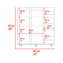 Zapatero Houck, Plata Oscuro y Nogal, con gran espacio para organizar zapatos
