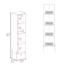 Organizador de Baño Weist, Plata Oscuro, con Patas Metálicas en Color Negro