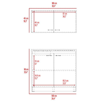 Cocina Integral Cantabria, Blanco Duqueza, Incluye Mesón Izquierdo ZF