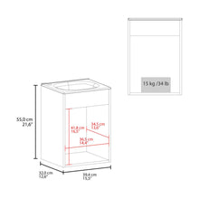 Mueble Para Lavamanos Flotante Betel, Wengue, Incluye Lavamanos Plastiglas Floresta 40 ZF