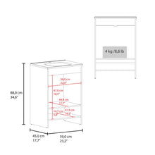 Mueble Para Lavamanos Lorenzo, Blanco Duqueza, Incluye Lavamanos Praia 60 ZF