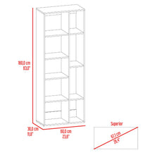 Biblioteca Rook, Bardolino, con múltiples entrepaños