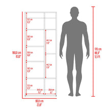 Biblioteca Rook, Bardolino, con múltiples entrepaños