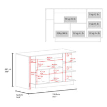 Barra de Cocina Laurel, Kronos Wengue y Kronos Fresno, Moderna con entrepaños y puertas ZF
