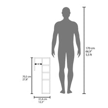 Organizador Para Papel Higienico Toilet, Kronos Blanco, con espacio para colocar objetos ZF