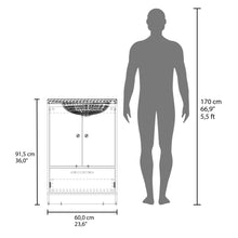 Mueble Para Lavamanos Madison, Blanco Duqueza, Incluye Lavamanos Praia 60 ZF