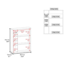 Gabinete de Baño Meller, Kronos Blanco, con espacio para colocar objetos ZF