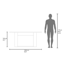 Mesa para Comedor Volder 160, Positano, con Amplia Superficie, No Incluye Sillas