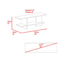 Mesa Para Tv Leeds, Nogal Europeo, Para Televisor hasta 50"
