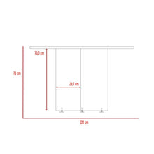 Mesa Redonda para oficina Concept, Milan, ideal para cuatro puertas