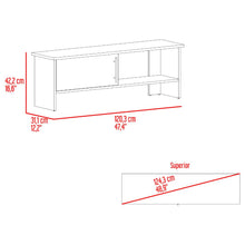 Mesa Para Tv Navi, Milan y Blanco Duqueza, Para Televisor Hasta 55 Pulgadas Con Puerta