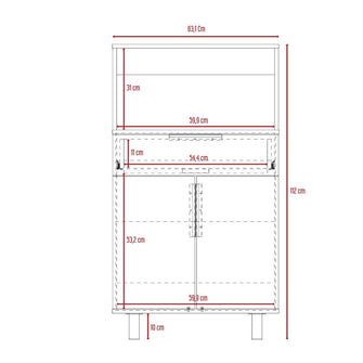 Combo para Cocina Zacajo, Incluye Modulo Microondas y Microondas Haceb