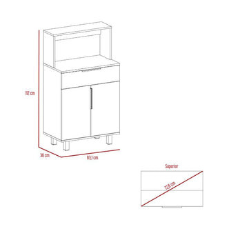 Combo para Cocina Zacajo, Incluye Modulo Microondas y Microondas Haceb