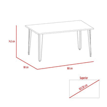 Mesa para Comedor Lara, Cobre, con Amplia Superficie, No Incluye Sillas