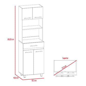 Combo Para Cocina Caeli, Incluye Modulo Microondas y Microondas