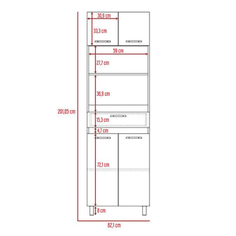 Combo Para Cocina Caeli, Incluye Modulo Microondas y Microondas