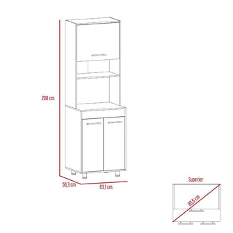 Combo para Cocina Maurin, Incluye Modulo Microondas y Microondas Haceb