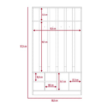 Mueble Auxiliar Zapatero, Cartagena, Ideal Para Ubicar Bolsos Entre Otros