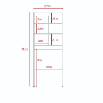 Gabinete de Baño Babel, Blanco, Amplios Espacios Para Colocar Objetos Decorativos