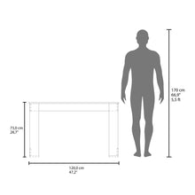 Escritorio Elora, Wengue, Ideal Para Espacios de Trabajo ZF