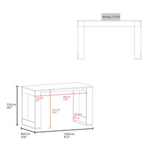 Escritorio Elora, Wengue, Ideal Para Espacios de Trabajo ZF