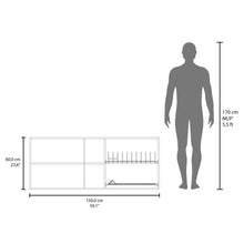 Gabinete Superior Estrella, Fresno Europeo, con cuatro puertas batientes ZF